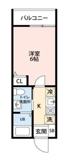 レガーロ十日市場【3階】の間取り
