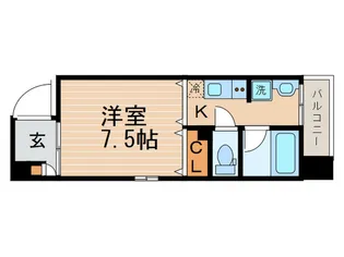 CASA ALA MODE ROKKAKU108【4階】の間取り