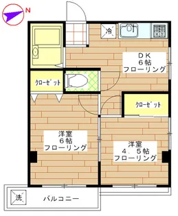 ビスタリアハイツ【3階】の間取り