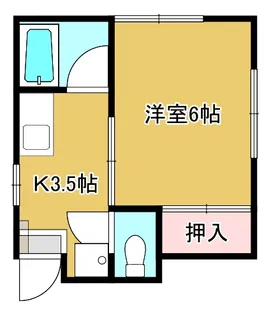 サンローズハイツ【2階】の間取り