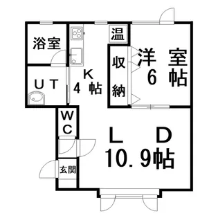 ウォームパレス【2階】の間取り