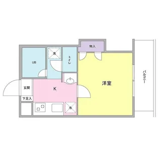 エメラルドマンション3【2階】の間取り