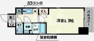 プレサンス高津公園ディオ【5階】の間取り