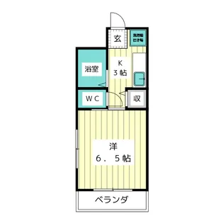 KATSUNO II【4階】の間取り