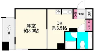ミシナビル【7階】の間取り
