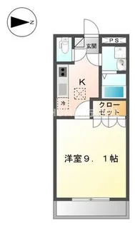 サニーコート・Joh【2階】の間取り