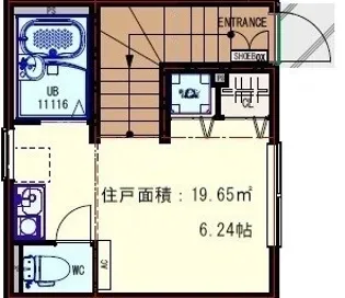 イクシオリーブス旗の台の間取り