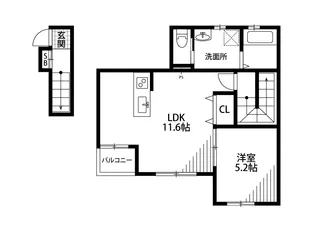 オリエントパーク【2階】の間取り