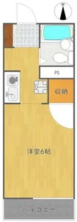 セカンドエンジェル【1階】の間取り