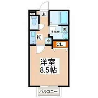 アスコット高橋【2階】の間取り