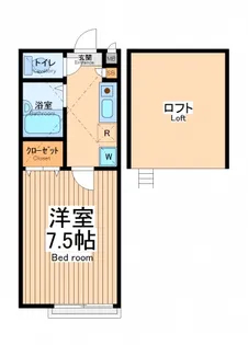 ラファエロ【2階】の間取り