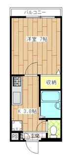 壱番館【2階】の間取り