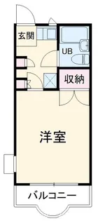 ヒラクンハイツII【2階】の間取り