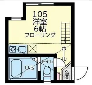 ユナイト・ステージ・モーリスの杜【1階】の間取り