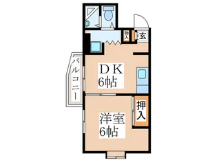エテルナ藤が丘【3階】の間取り