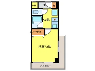 エフォールヒロ【2階】の間取り
