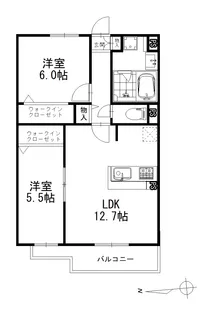 Plum Owl【4階】の間取り