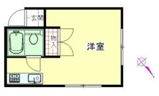 金澤ビル【5階】の間取り