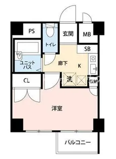 マイナビSTAYミライエ江戸川橋【5階】の間取り