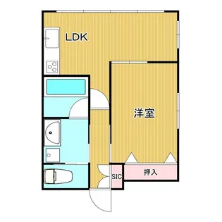 R-COURT泉【3階】の間取り