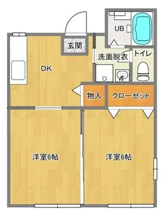 モンシェ海老名【1階】の間取り