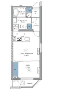 SYFORME NEXT IKEBUKURO WEST【3階】の間取り