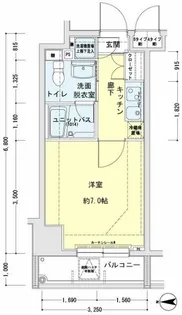 メインステージ錦糸町駅前II【12階】の間取り