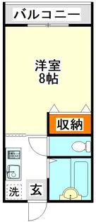 サフィール【1階】の間取り