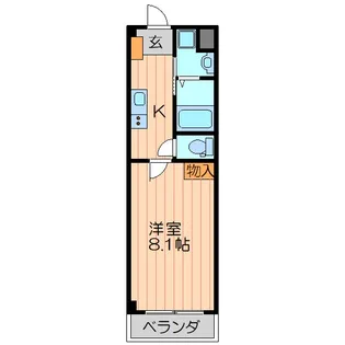 サンティール守口【2階】の間取り