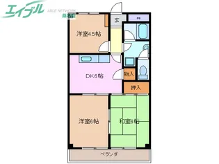 ルラージュ【4階】の間取り