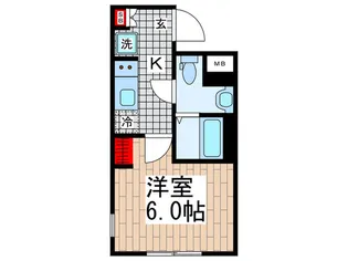 MDM千駄ヶ谷WEST【2階】の間取り