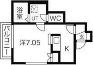 グリーンズパレット【1階】の間取り