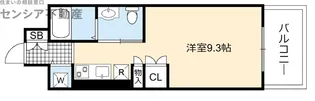 セイワパレス京橋コルティーレ【5階】の間取り