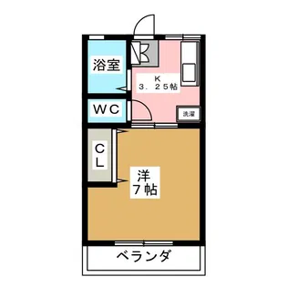コーポI【2階】の間取り