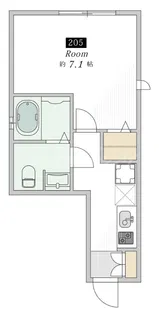 ユートピア【2階】の間取り