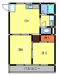 エデンI【2階】の間取り