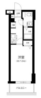 XEBEC西蒲田【3階】の間取り