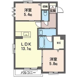 エレガンテ【2階】の間取り