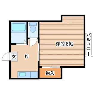 ハウスエレガンス【2階】の間取り