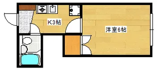 延道ビル【3階】の間取り