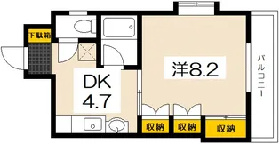 オオツカビル【1階】の間取り