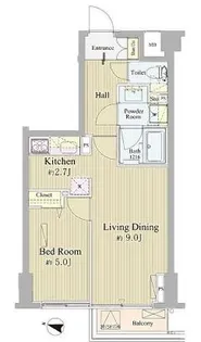 神楽坂南町ハウス【2階】の間取り