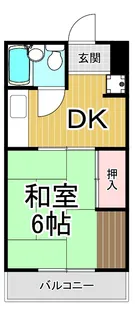 シャトルイツキ【4階】の間取り