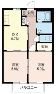 N・S I【1階】の間取り