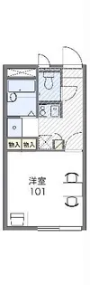 レオパレスわかくさ【1階】の間取り