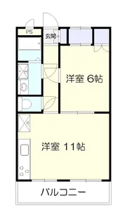 サンヒルズ【3階】の間取り
