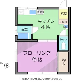 コーポ市村【1階】の間取り