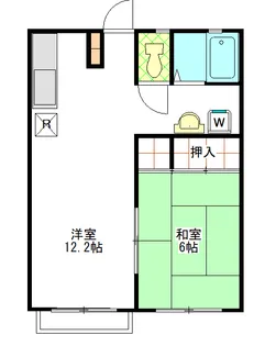 メゾンドさとう【1階】の間取り