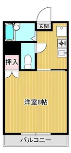 ソレイユ102【1階】の間取り