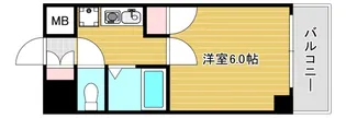 大阪府東大阪市小阪2【マンション】の間取り